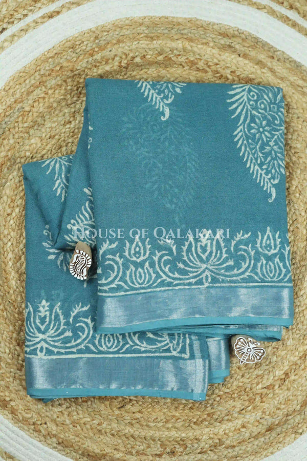 linen cotton saree 497 product