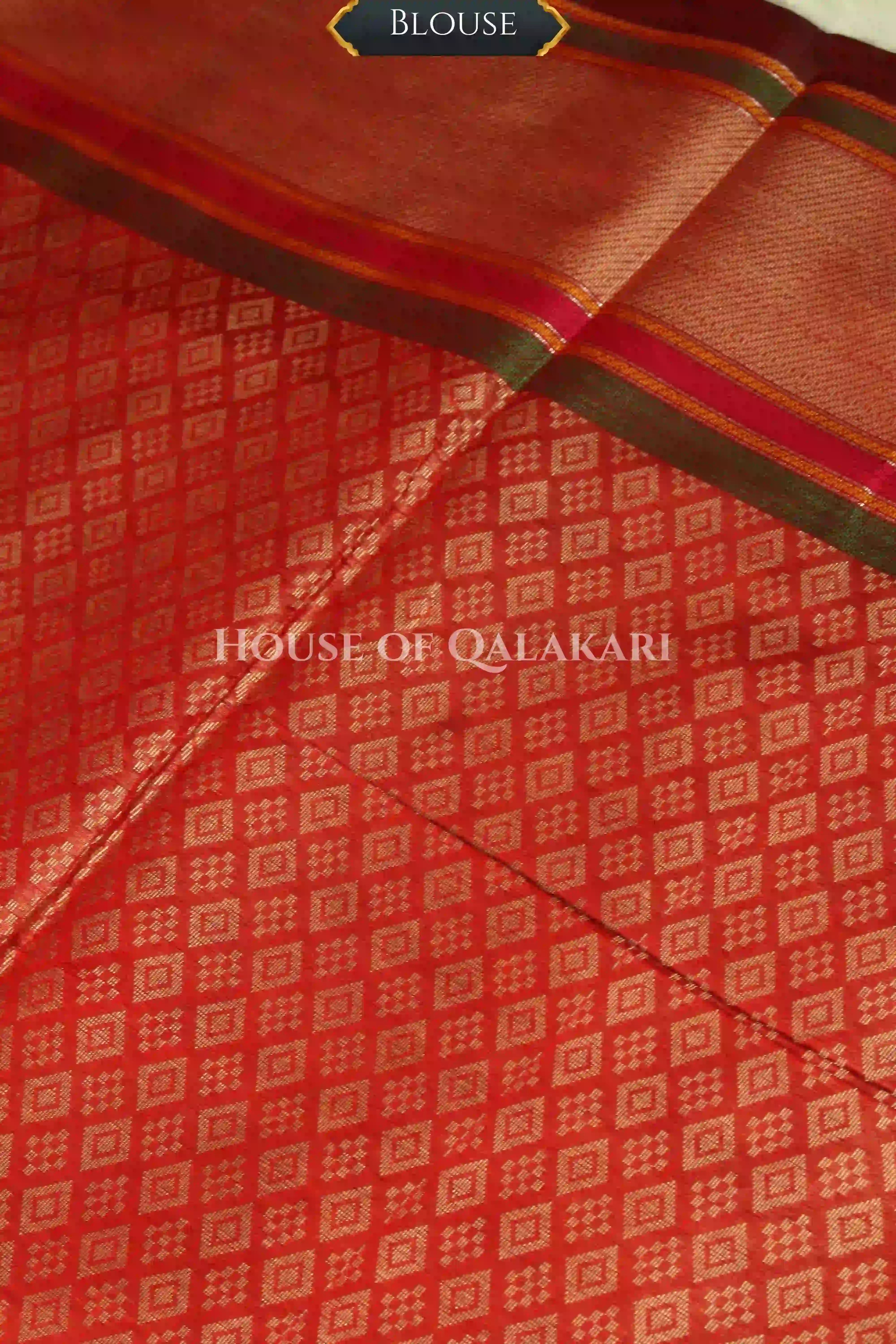 Mulmul cotton patola saree blouse