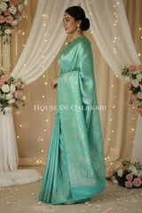 Pure Silk Saree side pose