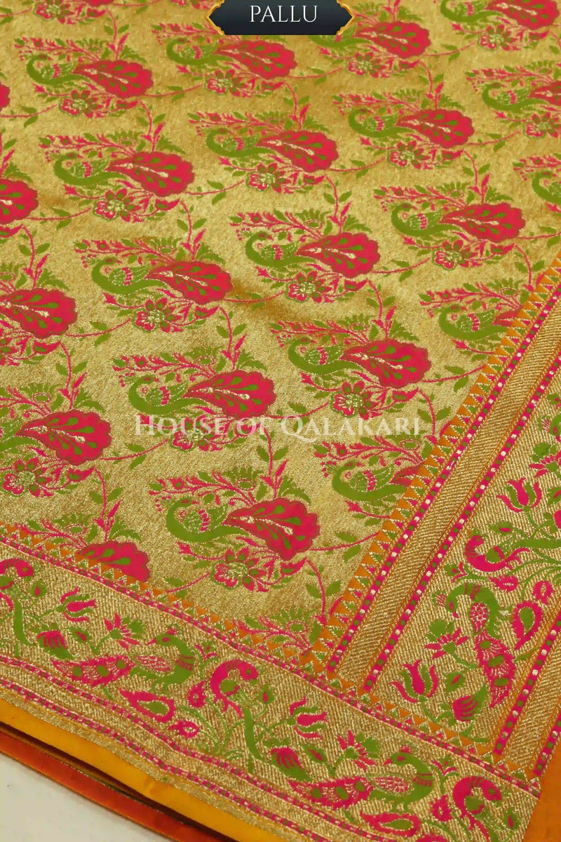 Satan Silk Saree pallu