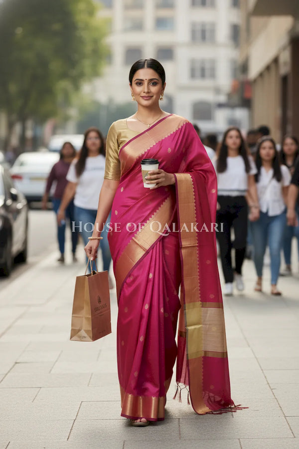 cotton saree 0346 outdoor pose