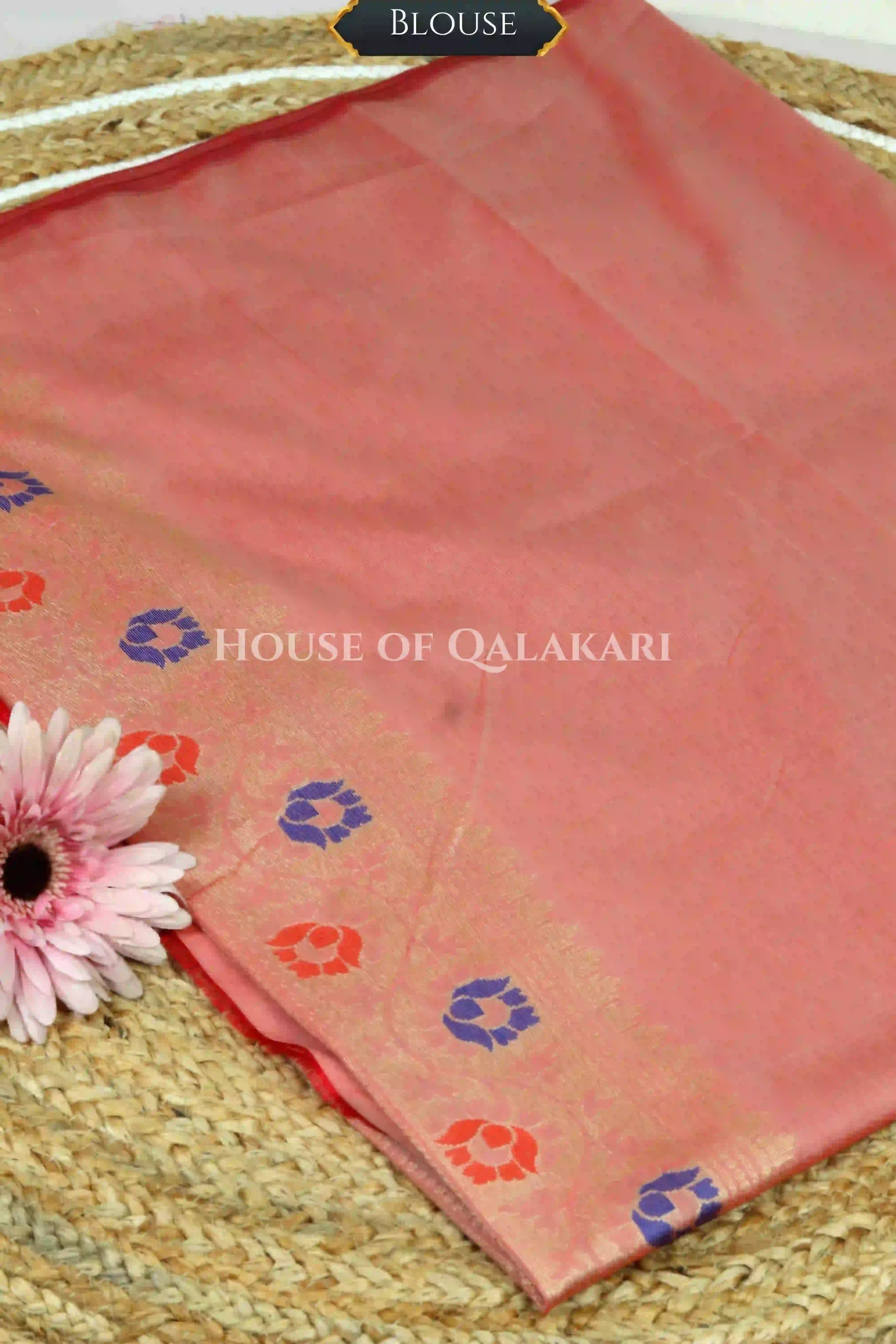 georget silk saree blouse