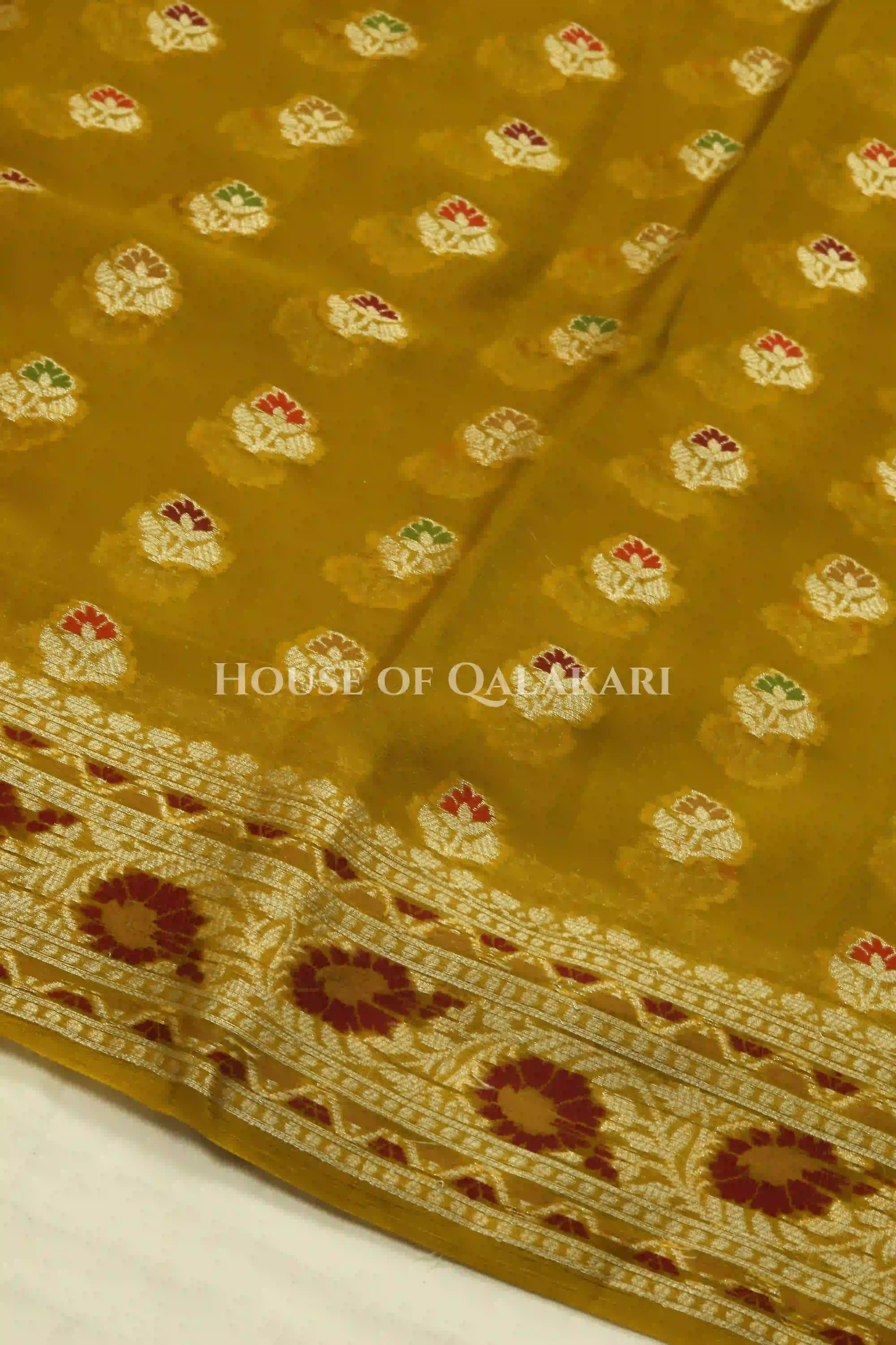 Khaddi Georget Silk Saree Body