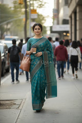mulmul cotton patola saree 0441 outdoor pose