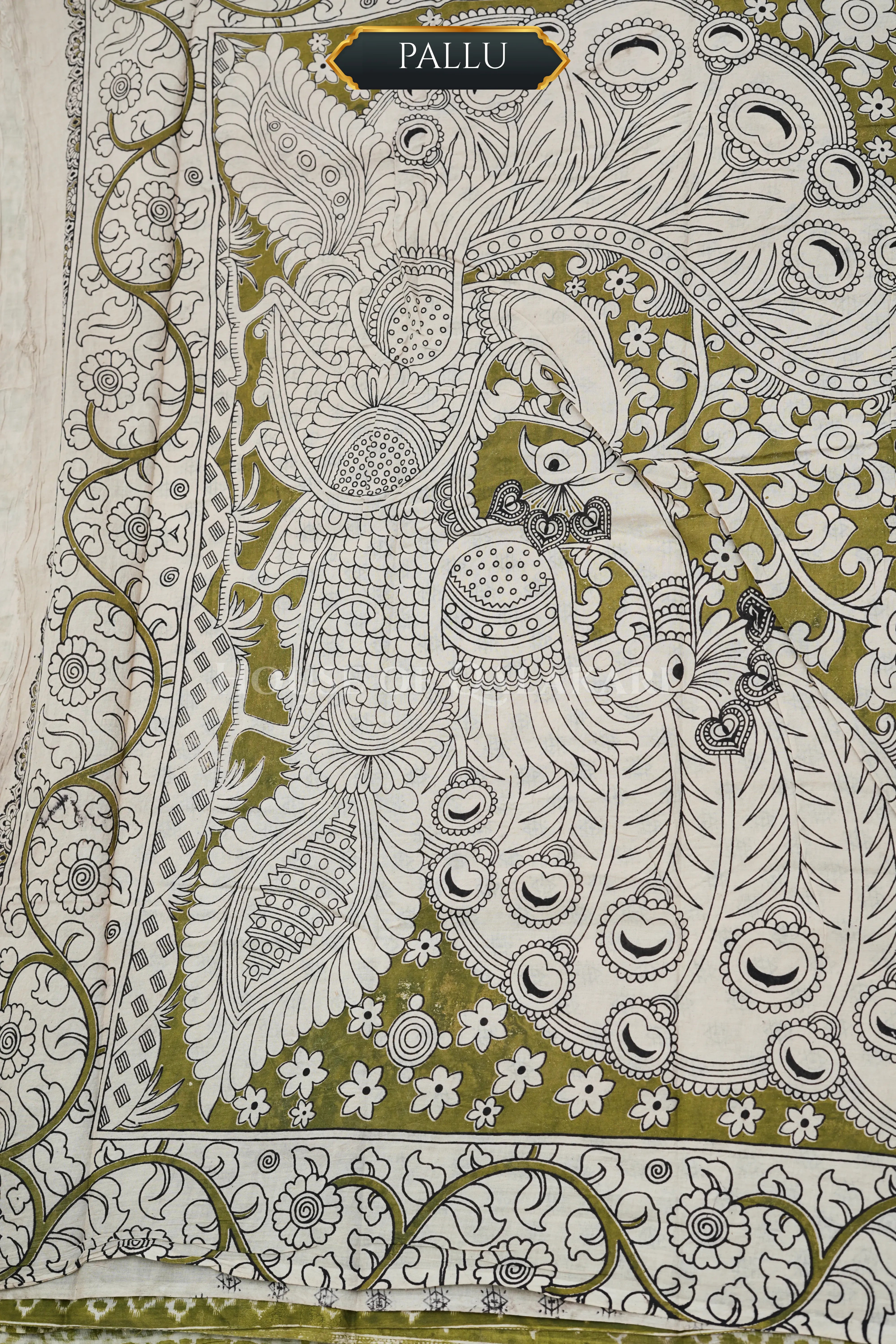 cotton kalamkari saree 0462 pallu