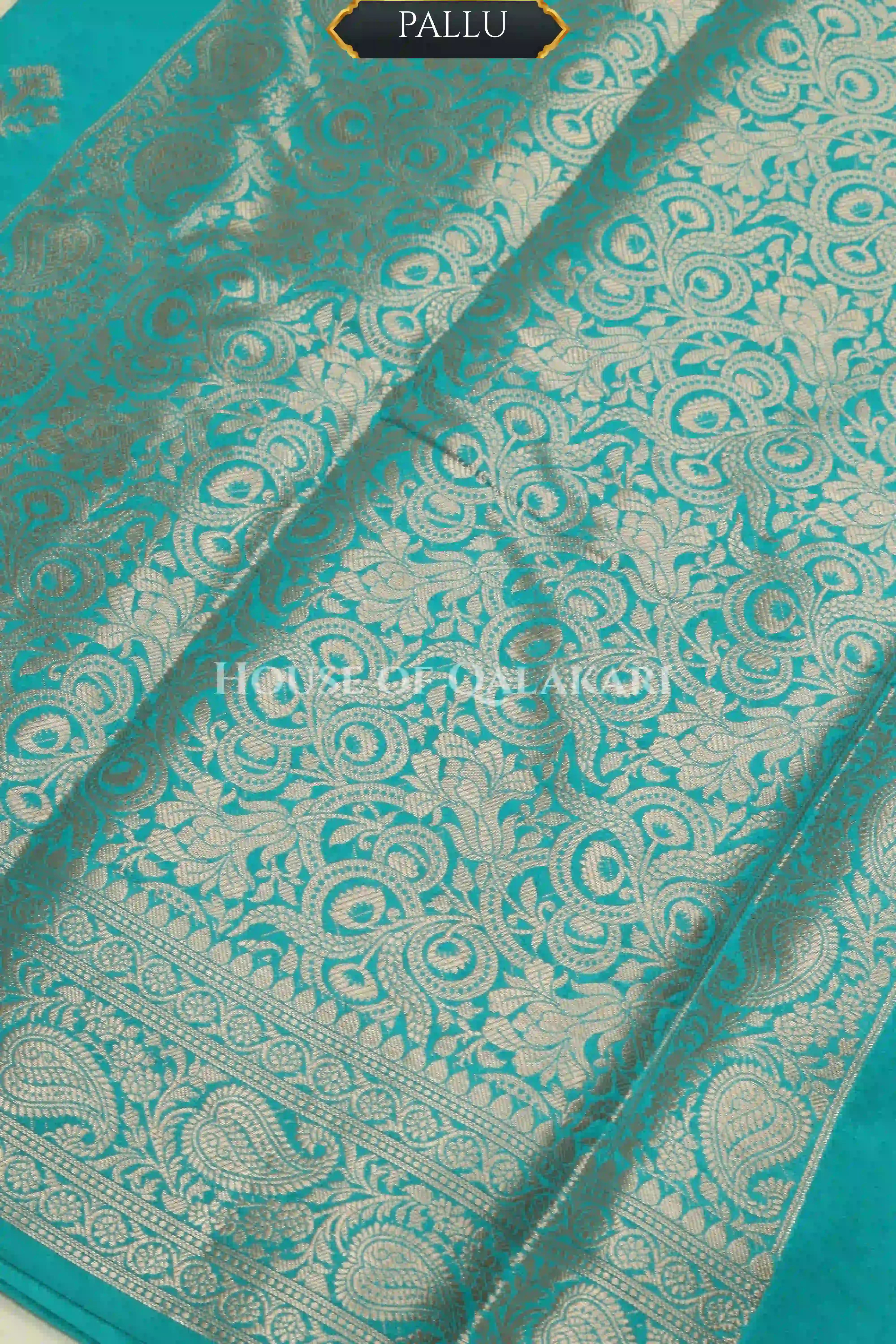 Monga Silk Saree pallu