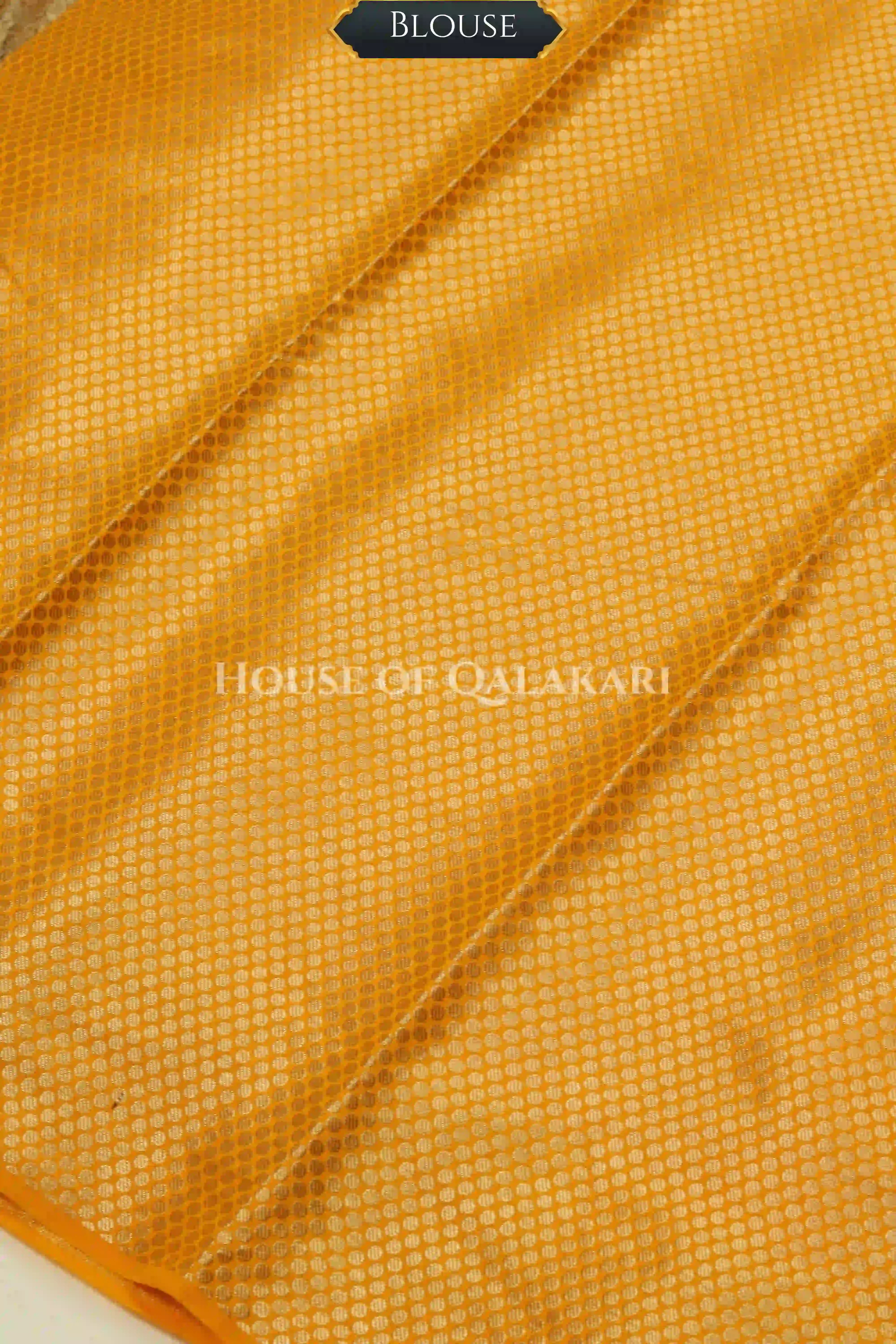 Monga Silk Saree blouse