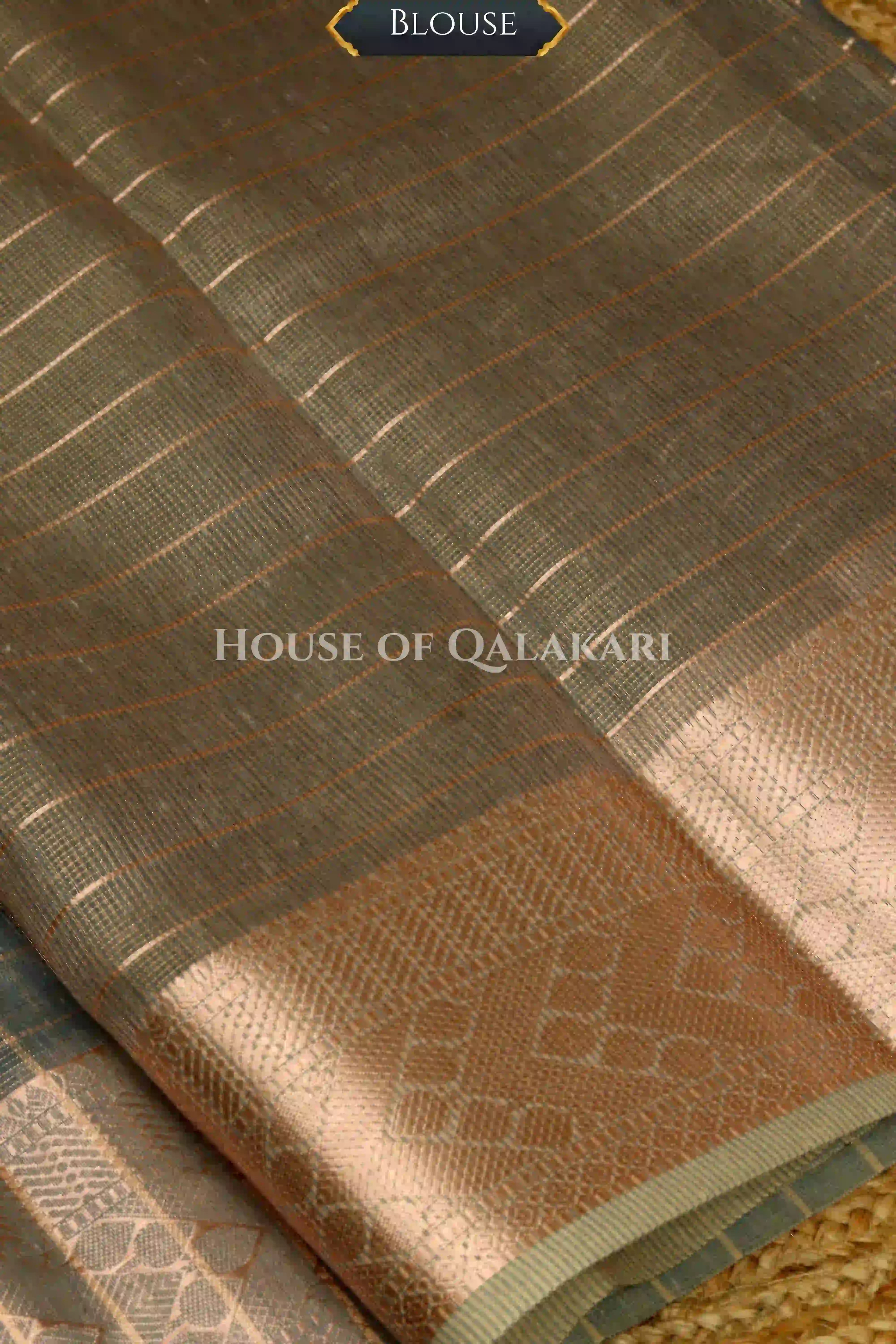 linen saree blouse