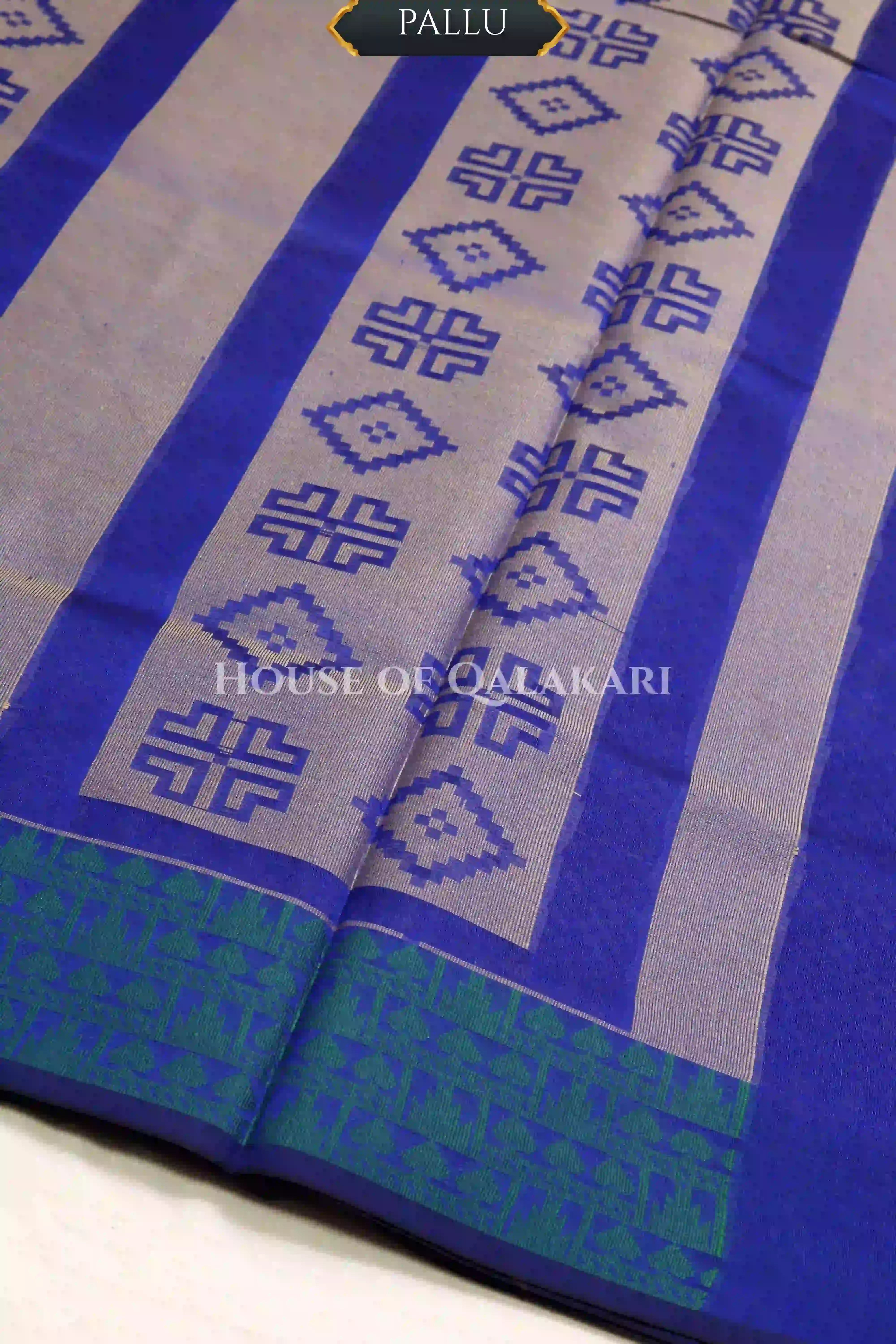 mulmul cotton patola saree pallu