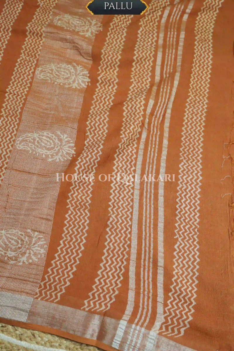 linen cotton saree 492 pallu